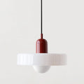 Lustre Bauhaus en Verre Nordique