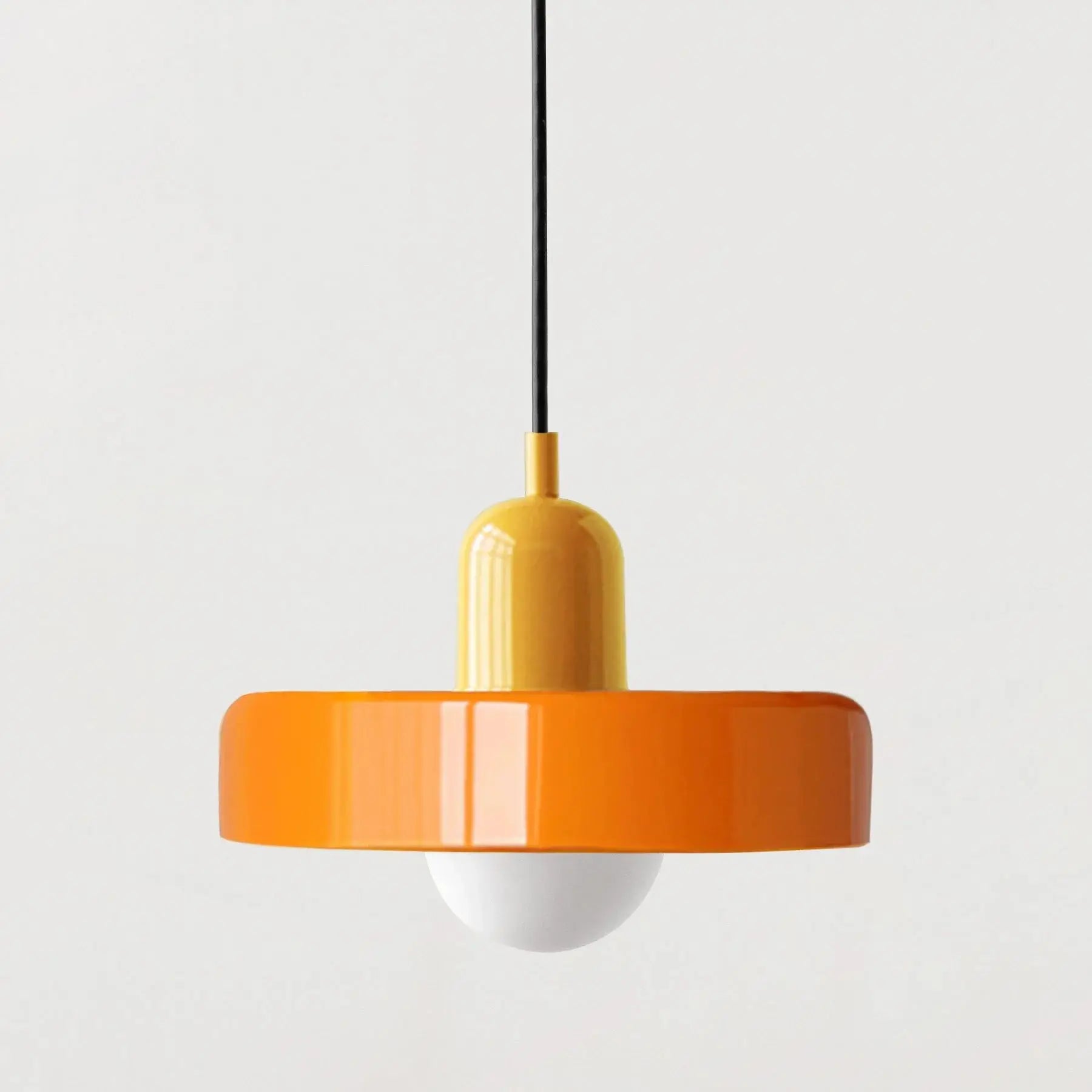 Lustre Bauhaus en Verre Nordique