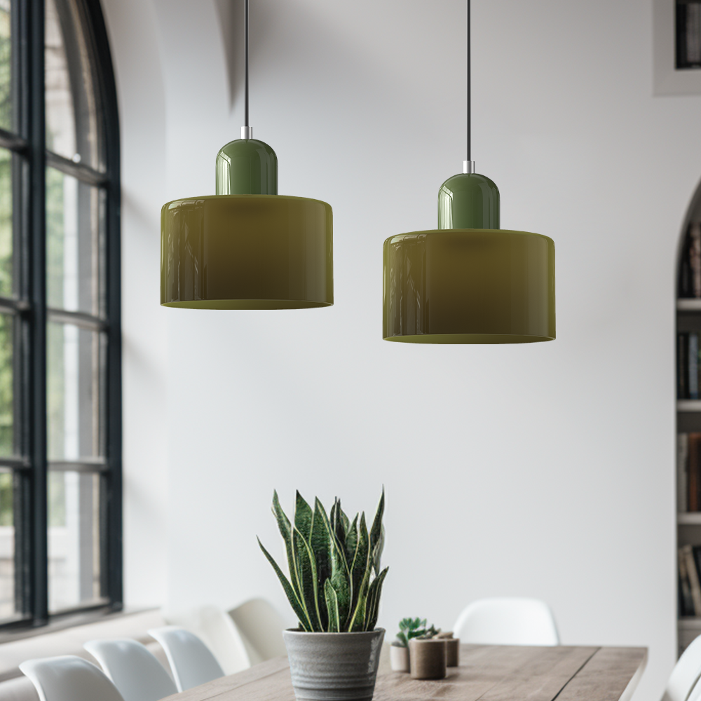 Suspension Moderne en Verre Nordique