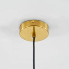 Suspension Globe en Verre June – Transparent & Ambre